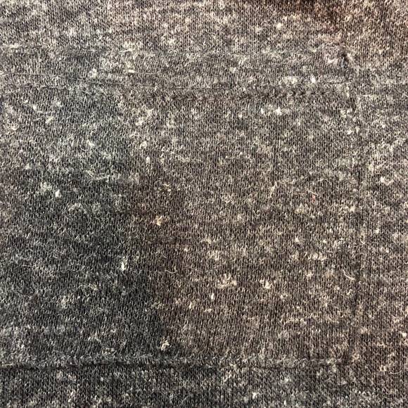 Grey oversized womens long sleeve shirt loungewear - Picture 4 of 6